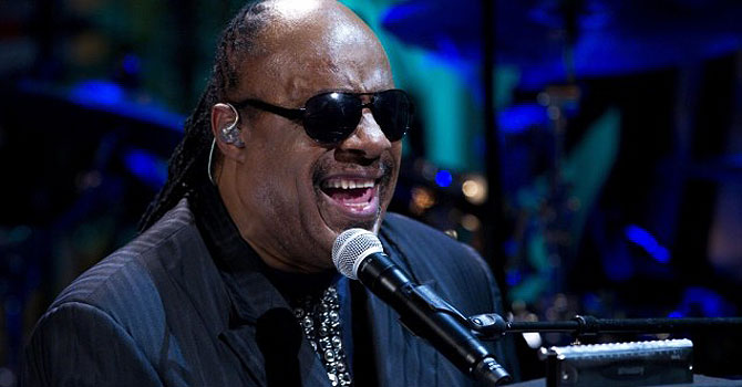 Stevie Wonder performed during the "In Performance at the White House" in Washington last May. —Photo (File) AP
