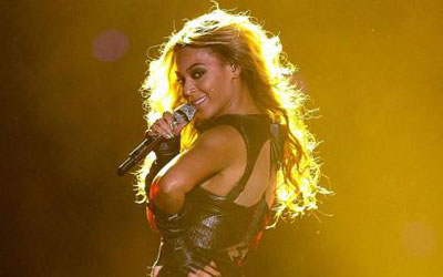 Beyonce, currently on a European tour, will play a 45-minute set during the concert. -Photo (File) AFP