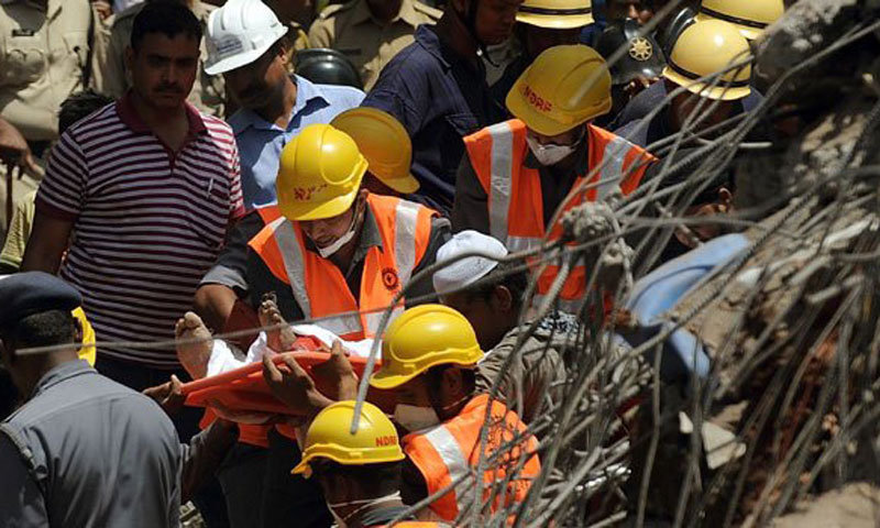Two dead, more trapped in latest Mumbai building collapse - DAWN.COM
