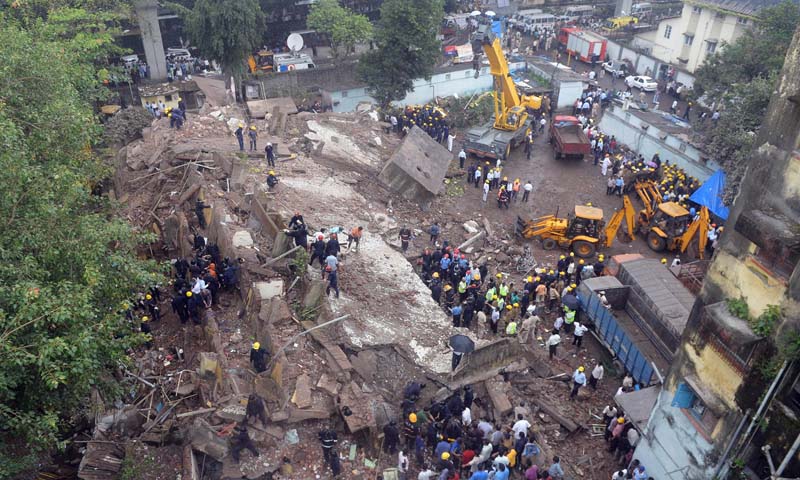 Five dead, dozens feared trapped in Mumbai building collapse - World ...
