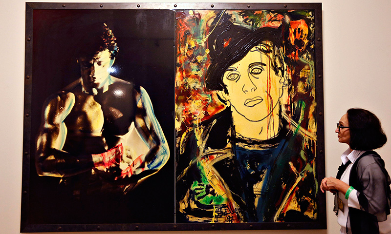 ‘Rambo’ shows off artistic side in Russia - Newspaper - DAWN.COM