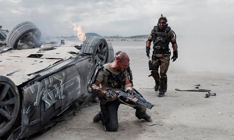 A scene from movie, "Elysium". - Courtesy Photo