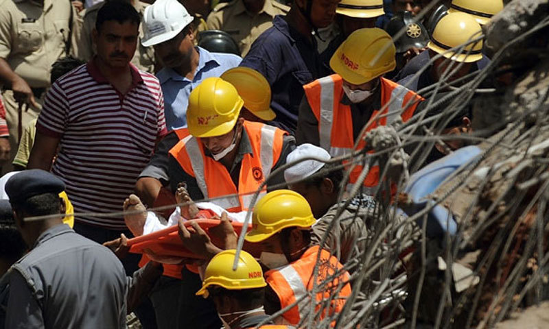 Mumbai building collapse kills two, injures three - World - DAWN.COM