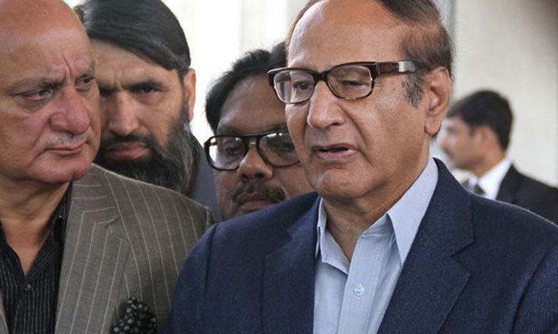 Image result for Nawaz policy to defame army, judiciary not to work: Shujaat Hussain