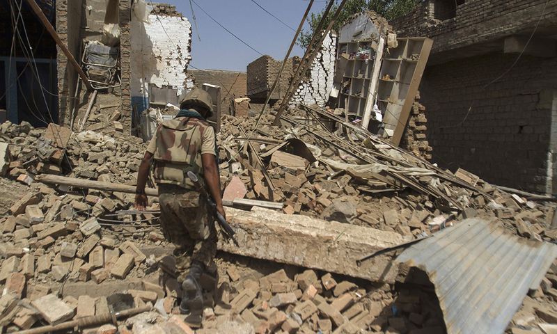 Miramshah in pictures: After the troops march in - Pakistan - DAWN.COM