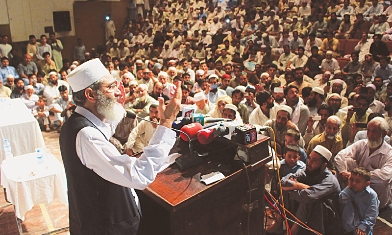 JI against PTI’s threat to dissolve KP assembly - Pakistan - DAWN.COM
