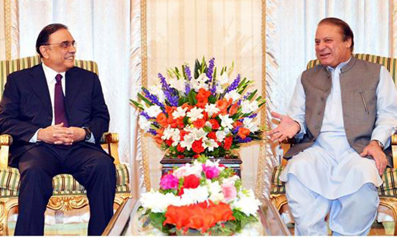 Pakistan. Ali Raiwind Lunch in Raiwind: 'Zardari fully supports PM Nawaz' - Pakistan - DAWN.COM