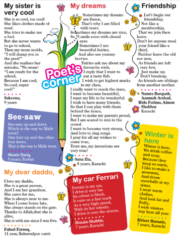 Poets corner - Magazines - DAWN.COM