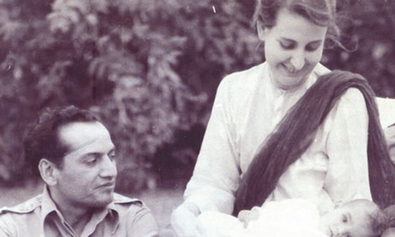 فیض نے 1941 میں ایلس سے شادی کی&mdash;فائل فوٹو: ڈان