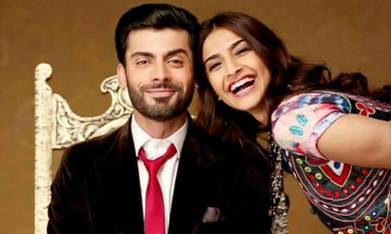 فواد خان اور سونم کپور — فائل فوٹو