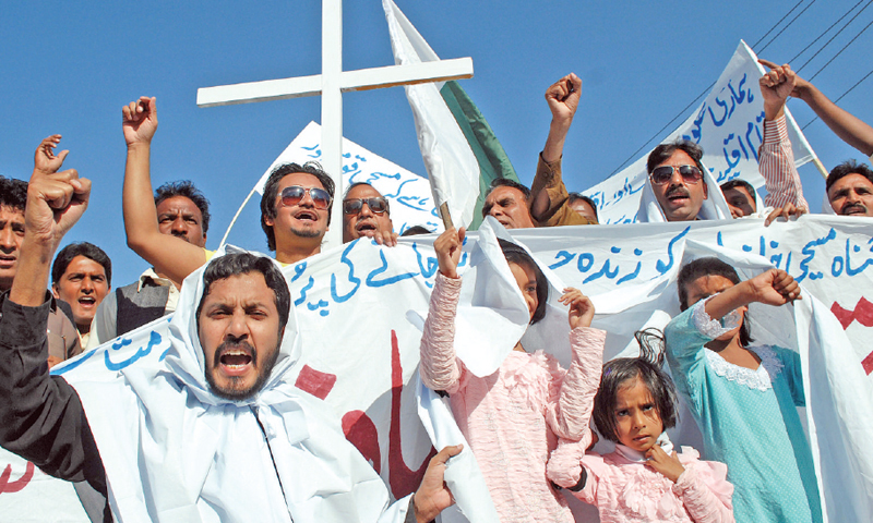 Minorities protest govt failure to protect them - Newspaper - DAWN.COM