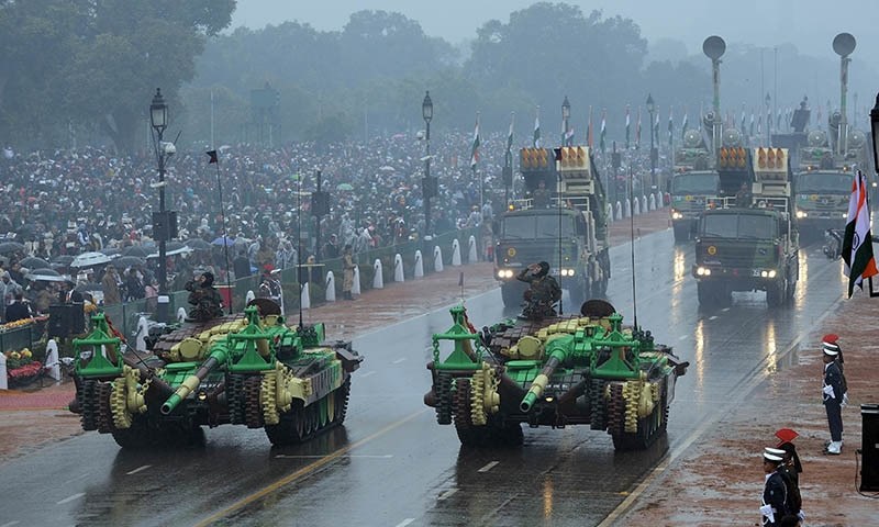 Image result for republic day parade rain