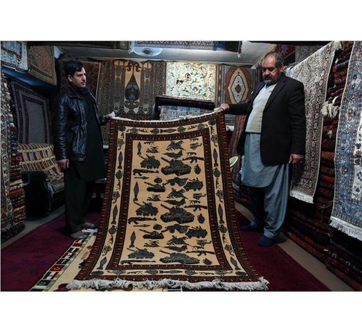 From AK-47s to drones, Afghans 'war rugs' reflect bloody decades ...