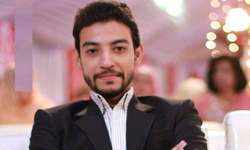25-year-old Waqas Shah was shot during the Rangers Raid on MQM's Nine Zero offices in March.