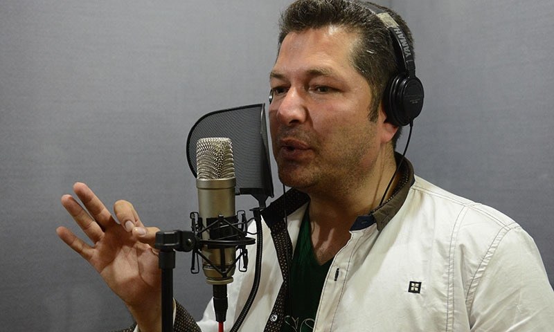 in this picture taken on april 22, 2015, popular pashto singer