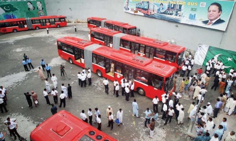 Bus Driver Pakistan Unpaid drivers suspend metro bus service - Pakistan - DAWN.COM