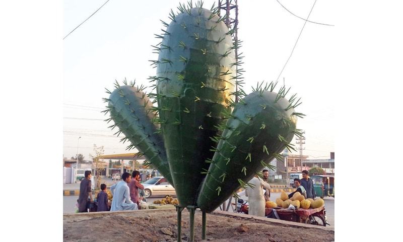 From a city of gardens to cactus land - Newspaper - DAWN.COM