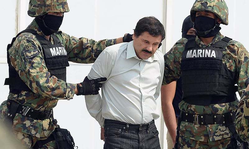 mexican drug lord hurt in attempt to elude capture