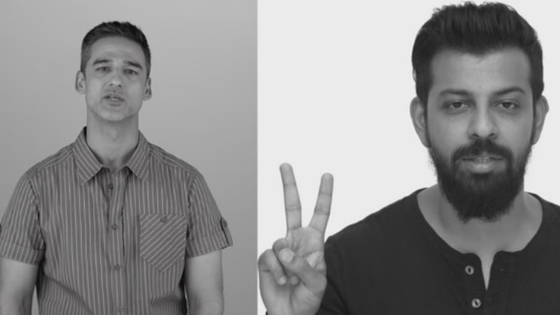 The directors can be seen reciting a stunning Kausir Munir poem that's simple yet effective: the message conveyed is that both sides need to come together for reform, to make a difference.