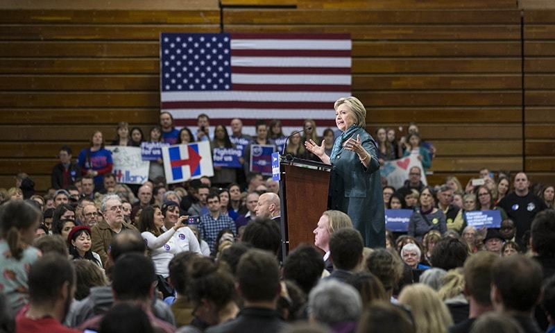 Trump, Clinton draw first blood in Tuesday White House races - World ...
