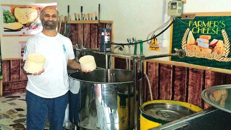 How one man went from manufacturing pipes to making the most coveted cheese in town