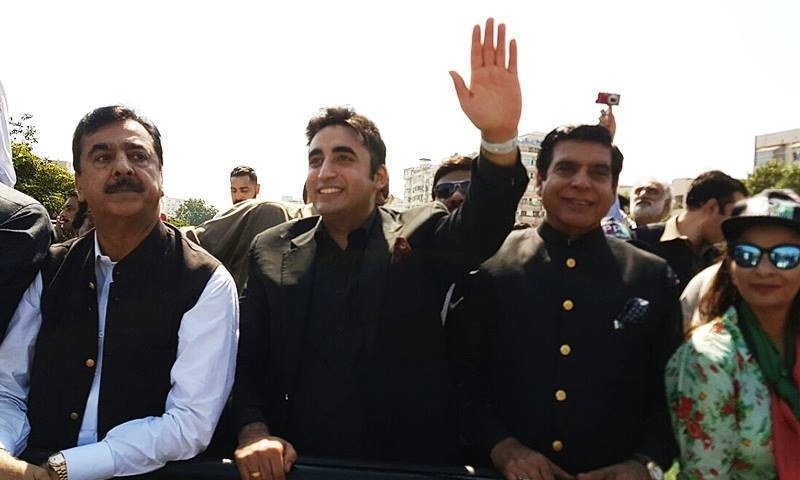 Image result for Bilawal Bhutto vows to liberate Karachiites from the clutches of MQM
