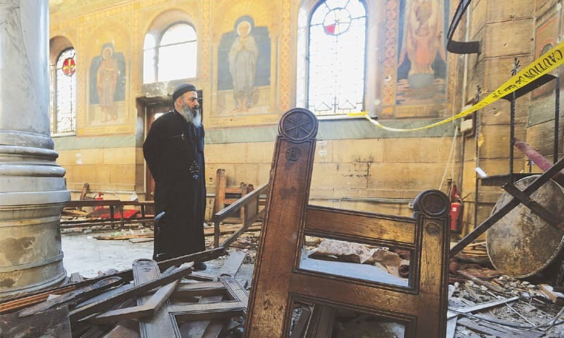 Blast during service leaves 25 dead at Egyptian church - Newspaper - Vimarsana News