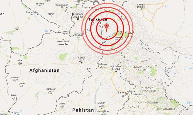 Earthquake today haripur
