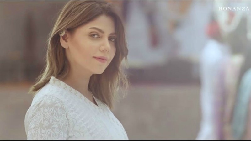 Hadiqa Kiani oozes elegance in this TVC for Bonanza Satrangi