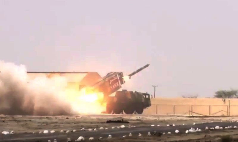 Pak successfully test fires short-range ballistic missile 'NASR'