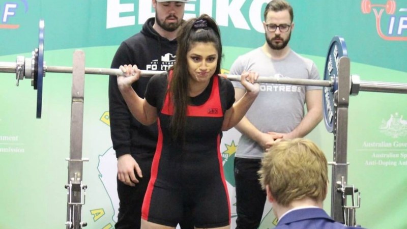 Weightlifter Maryam Nasim hopes to represent Pakistan internationally one day