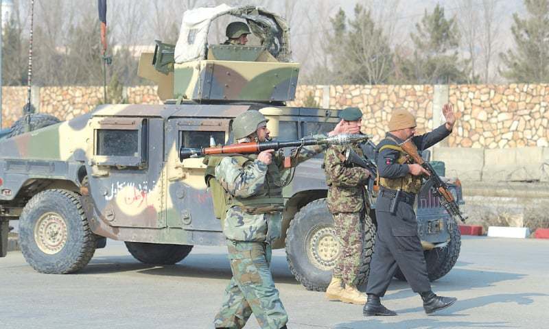 Afghan Security Forces Cause Casualties to Terrorists in Kabul Afghan Security Forces Cause Casualties to Terrorists in Kabul