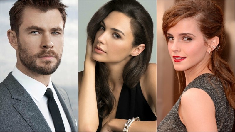 Golden Globes 2018 presenters list includes Gal Gadot, Chris Hemsowrth and Emma Watson