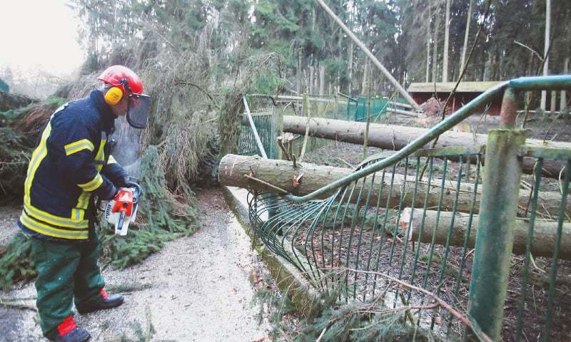Europe Storm Kills at Least 11, Halts Travel for Millions Europe Storm Kills at Least 11, Halts Travel for Millions