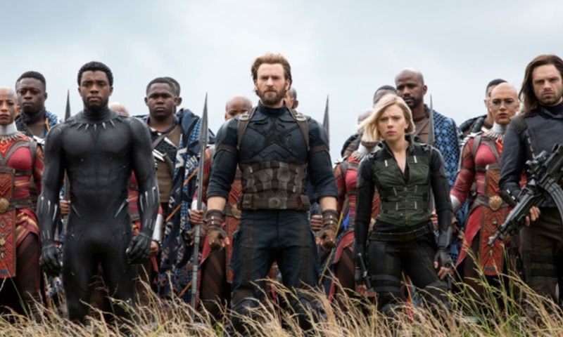 فلم میں 18 فلموں کے سپر ہیروز کو ایک جگہ دکھایا گیا ہے—اسکرین شاٹ