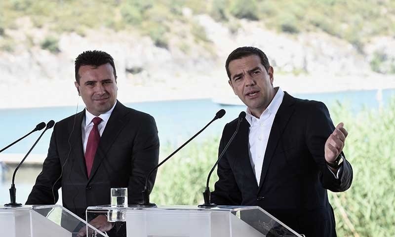 Greece and Macedonia sign deal to end name dispute