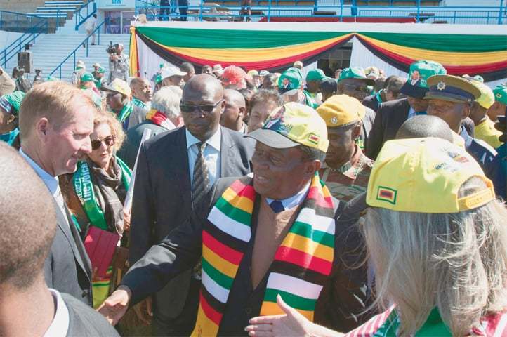 Zimbabwe’s president courts white voters ahead of election - World ...