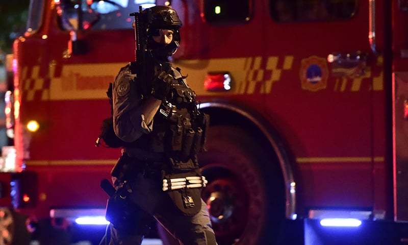 The moment Toronto gunman opens fire The moment Toronto gunman opens fire