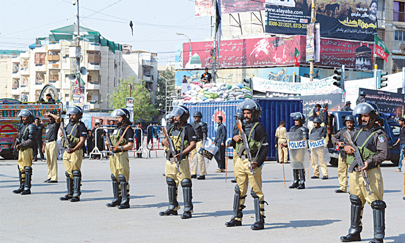 8th Muharram procession in Karachi ends safely amid tight security ...