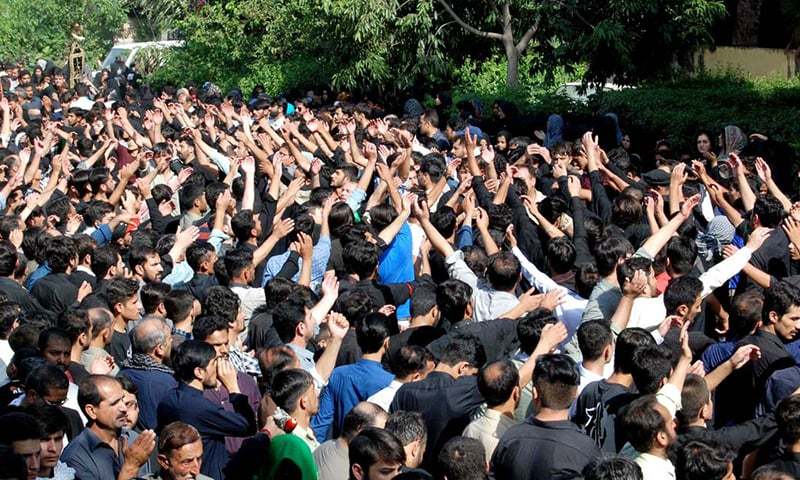 Muharram 9 observed across Pakistan amid tight security - Pakistan ...