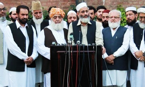 Image result for MMA to stage 'million march' in Karachi on Thursday against Aasia Bibi's acquittal