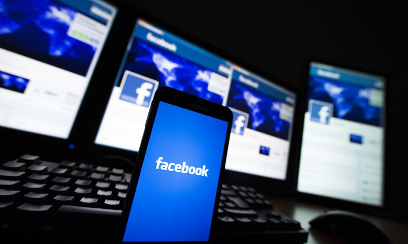 Facebook says it is exploring a possible link of these accounts to Russia. — File