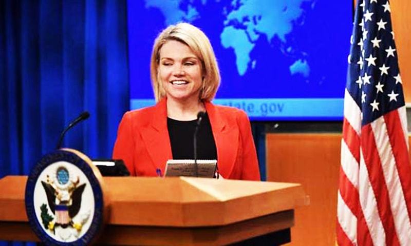 US State Department’s spokesperson Heather Nauert.— AFP/File