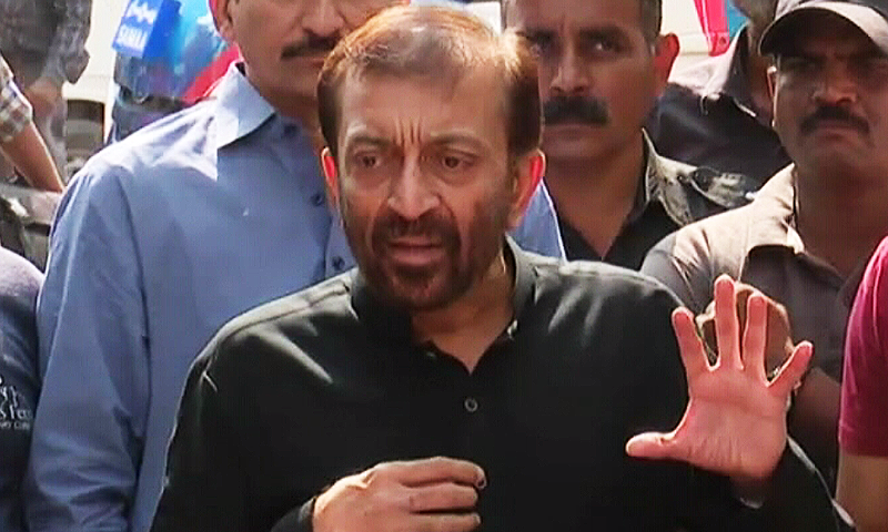 Bahadurabad group warns Dr Sattar of legal action if he fails to offer an unconditional apology to the party.— DawnNewsTV/File