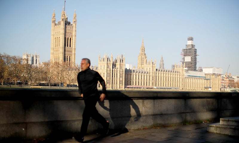 Armed police detain man outside British parliament - World - DAWN.COM