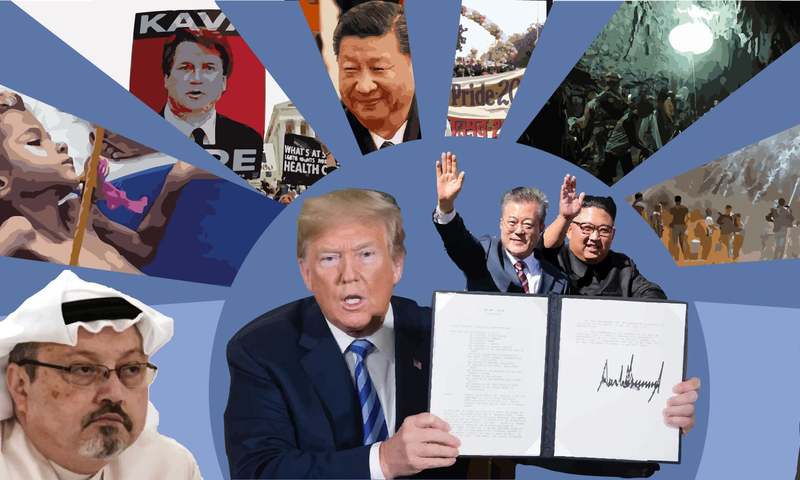 A timeline of 2018's biggest headlines around the globe - World - DAWN.COM