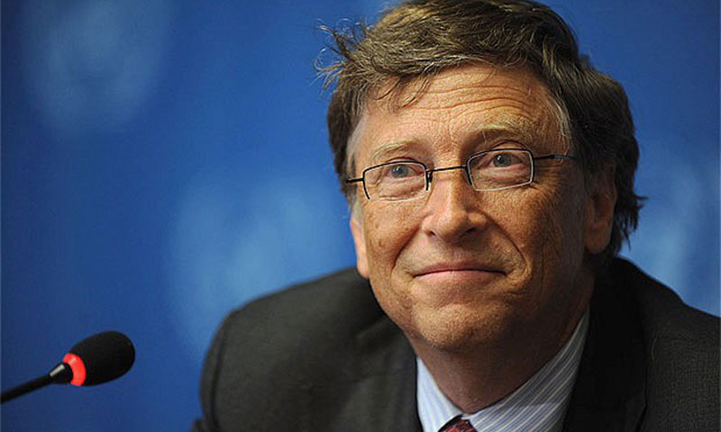 Former CEO of Microsoft and famous philanthropist Bill Gates. —File