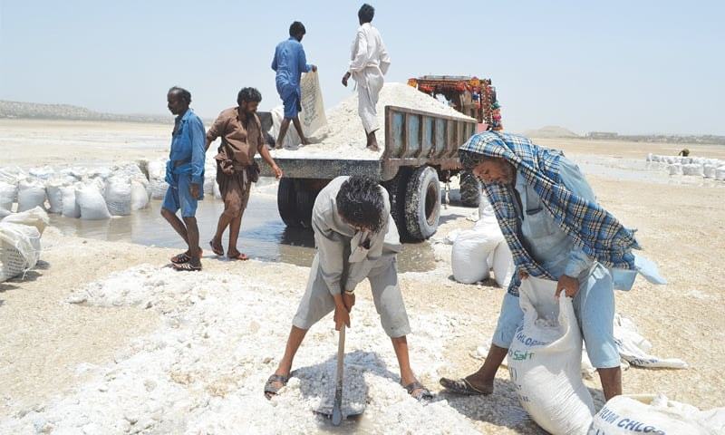 Salt Mining Pakistan Defence