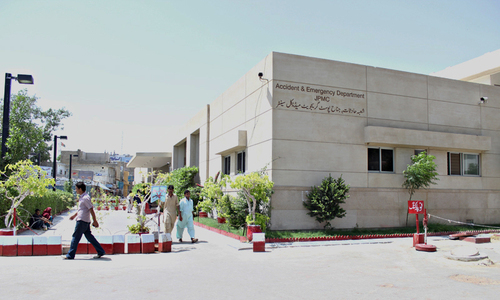 The court in its verdict rejected the Sindh government's request and said that control of all three hospitals will remain with the Centre. —Dawn archives