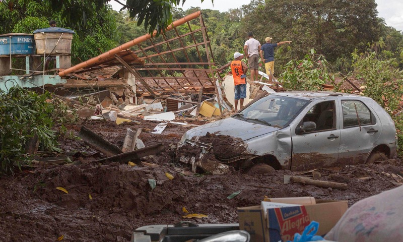 Risk of imminent rupture at another Brazil mining dam